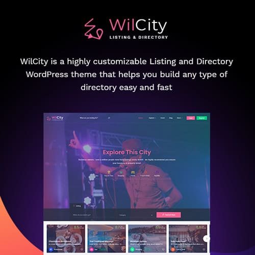 Wilcity – Directory Listing WordPress Theme